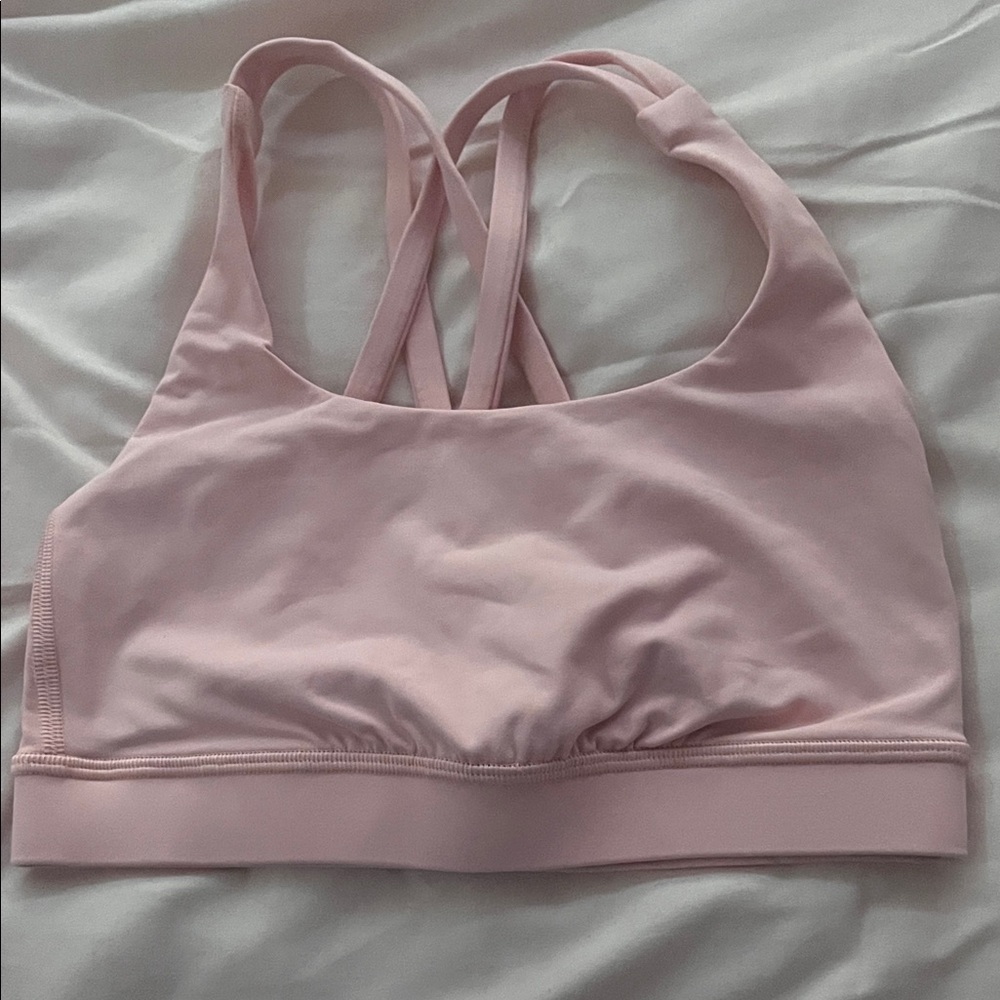 Lululemon Pink Energy Sports Bra